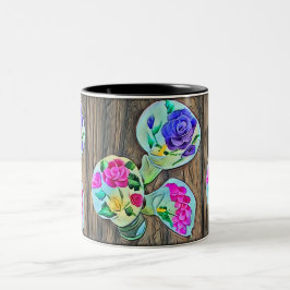 Taza Bicolor Happy Lilys