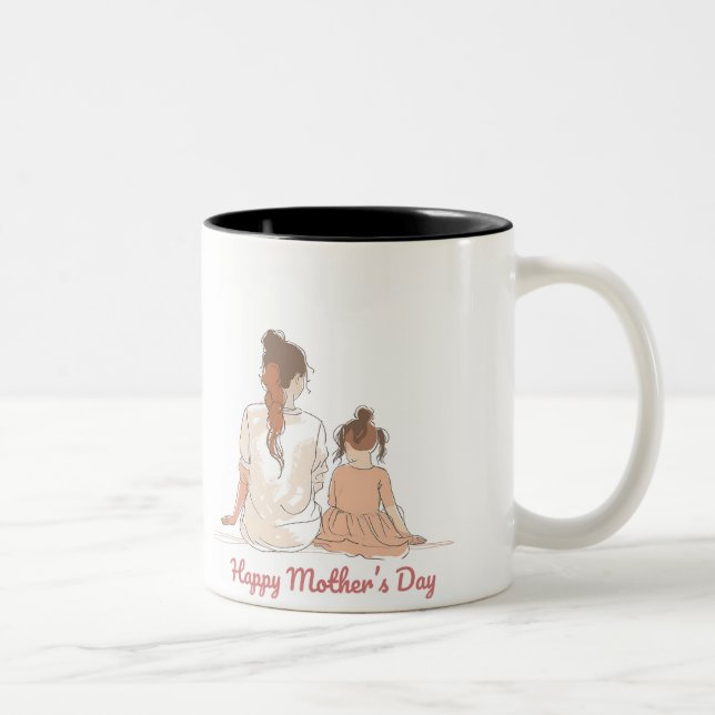 Taza Bicolor Happy Mother's Day (Derecha)