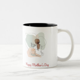 Taza Bicolor Happy Mother's Day