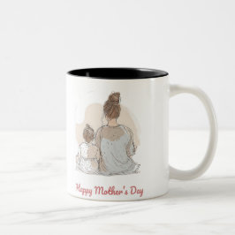 Taza Bicolor Happy Mother's Day
