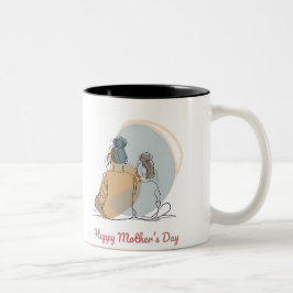 Taza Bicolor Happy Mother's Day