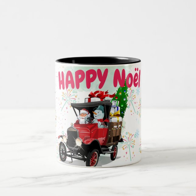 Taza Bicolor HAPPY Noël (Centro)