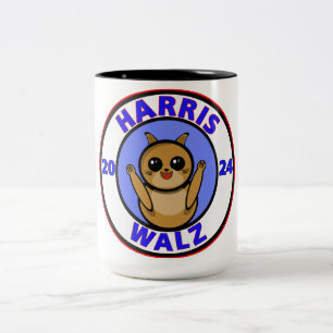 Taza Bicolor Harris Walz 2024