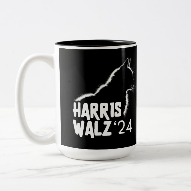 Taza Bicolor Harris Walz 2024 (Izquierda)
