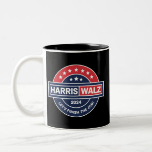 Taza Bicolor Harris Walz 24 Kamala Harris Señora Presidenta 202