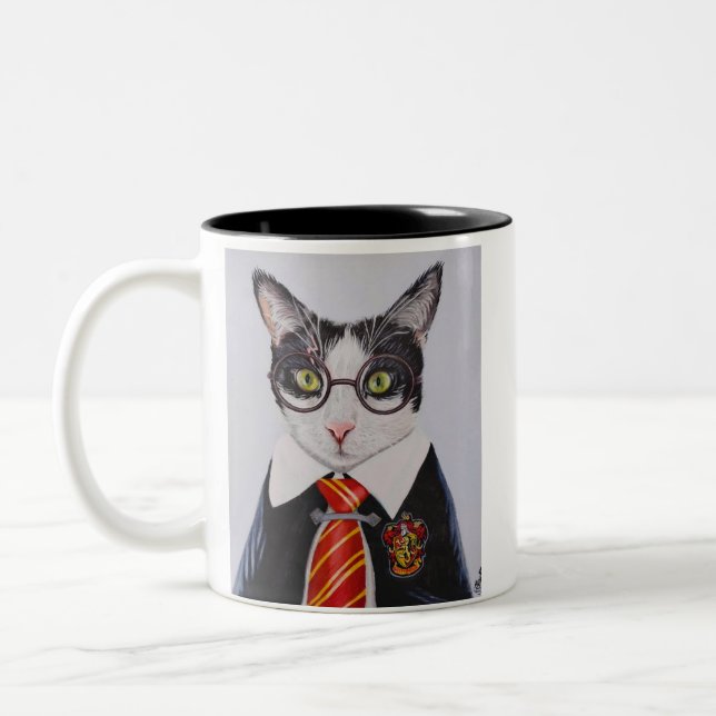 Taza Bicolor Harry Pawter (Izquierda)