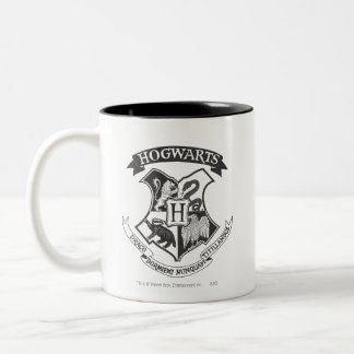 Taza Bicolor Harry Potter | Escudo Retro de Hogwarts