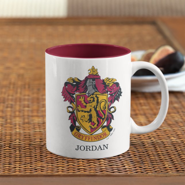 Taza Bicolor Harry Potter personalizado | Escudo Gryffindor Hou (Subido por el creador)