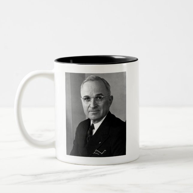 Taza Bicolor Harry S. Truman, 33° presidente (Izquierda)