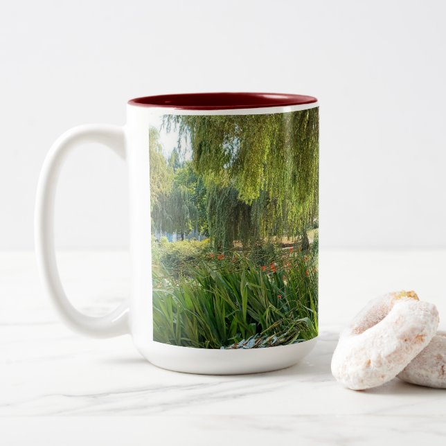 Taza Bicolor Hasta luego latte (Con donut)