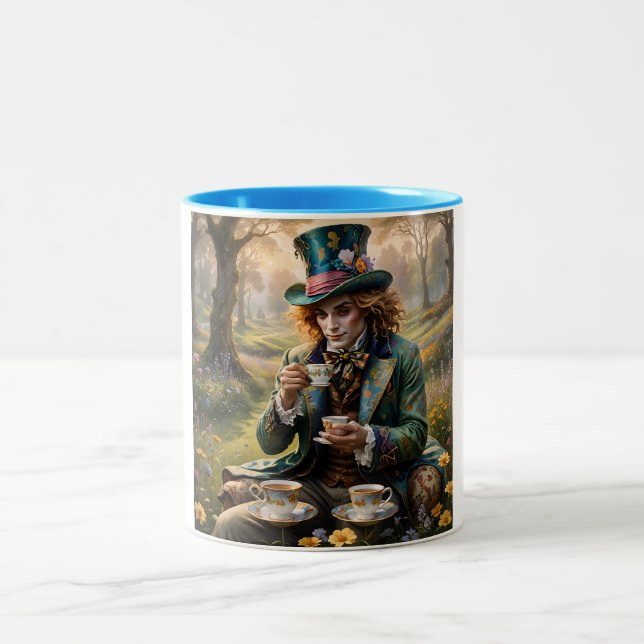 Taza Bicolor Hatter ai art (Centro)