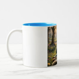 Taza Bicolor Hatter ai art