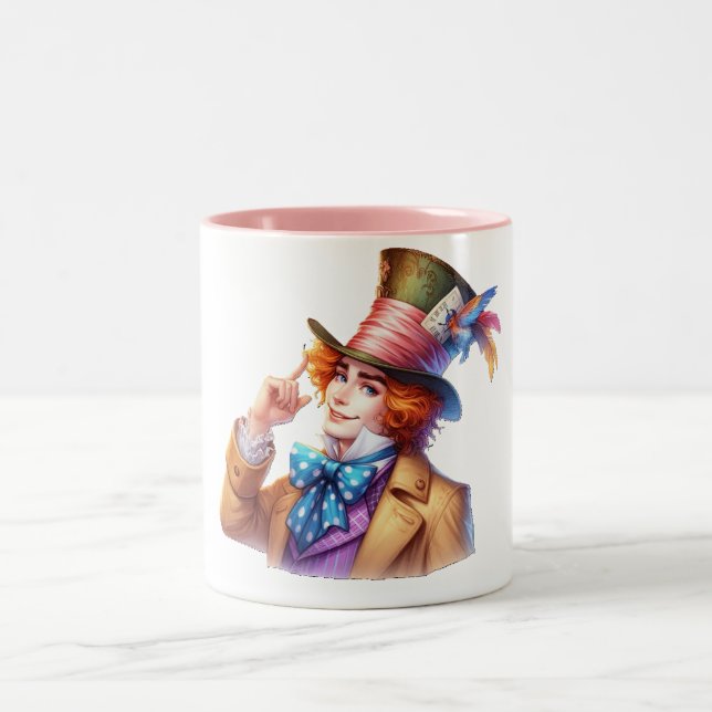 Taza Bicolor Hatter ai art (Centro)