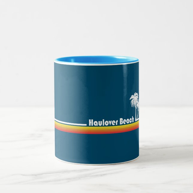Taza Bicolor Haulover Beach Miami Florida (Centro)