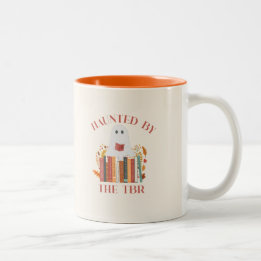 Taza Bicolor Haunted by the TBR