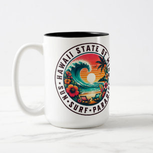 Taza Bicolor Hawái
