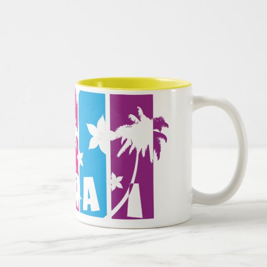 Taza Bicolor hawai