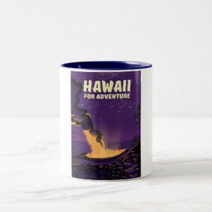 Taza Bicolor Hawái Para Aventura
