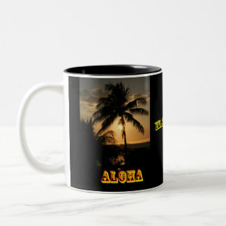 Taza Bicolor Hawaiana Hawaii