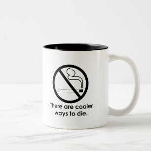 Taza Bicolor HAY MANERAS MÁS FRESCAS DE MORIR camiseta