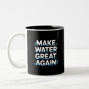 Taza Bicolor Haz Que El Agua Sea Grande De Nuevo
