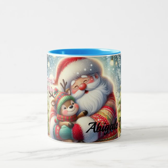 Taza Bicolor Heartwarming Christmas Coffee Cup (Centro)