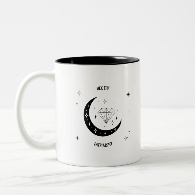 Taza Bicolor Hechiza La Patriarcado (Izquierda)