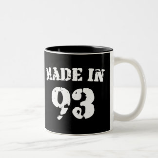 Taza Bicolor Hecho En 1993