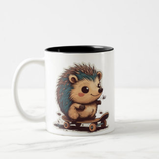Taza Bicolor Hedgehog Hang