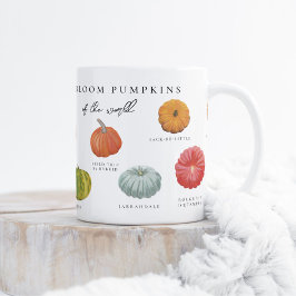 Taza Bicolor Heirloom Pumpkins