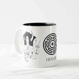 Taza Bicolor Hekate Witchcraft