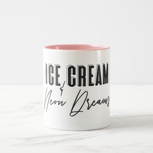 Taza Bicolor Helados y Neon Dreams Mug (Centro)