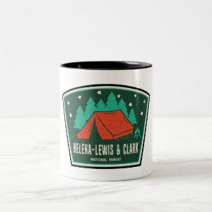 Taza Bicolor Helena-Lewis y Clark Bosque Nacional Acampada