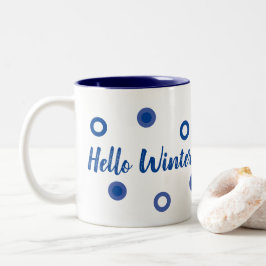Taza Bicolor Hello Winter