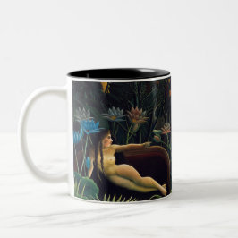 Taza Bicolor Henri Rousseau El Fenómeno Del Café De Dos Tonos