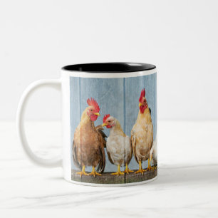 Taza Bicolor Hens y Chicles