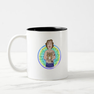 Taza Bicolor Hera y Vinnie