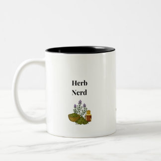 Taza Bicolor Herb Nerd