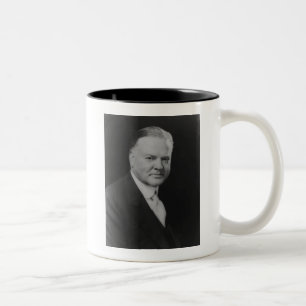 Taza Bicolor Herbert Hoover