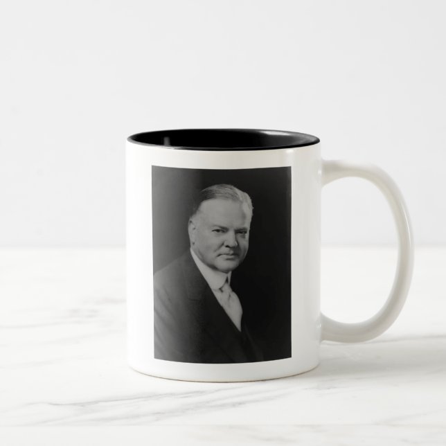 Taza Bicolor Herbert Hoover (Derecha)
