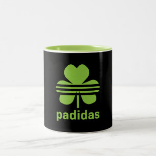 Taza Bicolor herencia irlandesa divertida