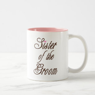 Taza Bicolor Hermana de los marrones con clase del novio