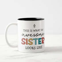 Hermana Divertida y Asombrosa | Regalos para la Me