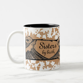 Taza Bicolor Hermanas, amigos