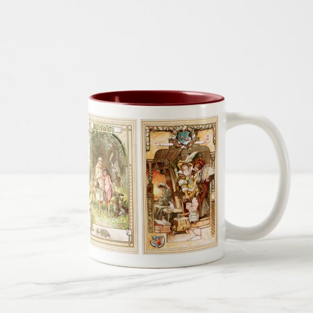 Taza Bicolor Hermann Vogel - cuentos de hadas (Derecha)