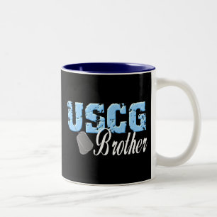 Taza Bicolor Hermano de USCG