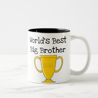 Taza Bicolor Hermano mayor del mundo del campeón mejor