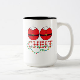 Taza Bicolor Hermano oso Navidades LGBT Lección gay del orgullo