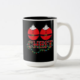 Taza Bicolor Hermano oso Navidades LGBT Lección gay del orgullo