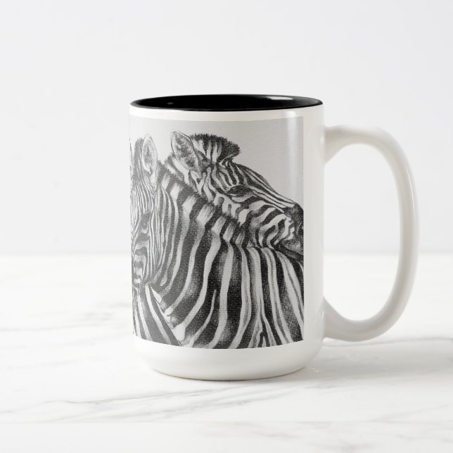 Taza Bicolor Hermanos de la cebra (Derecha)